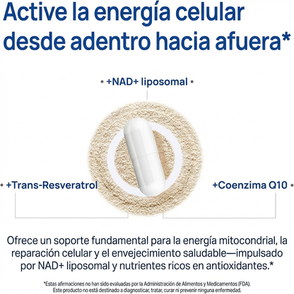 PROMOCIÓN 3x1 – NAD+ para Hombres | Más Energía, Resistencia y Salud Masculina